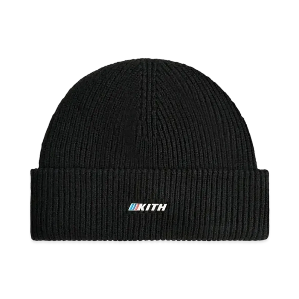 Kith x BMW Mia Beanie With Enamel Logo "Black"
