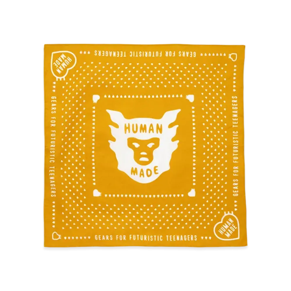 HUMAN MADE Bandana "Yellow"