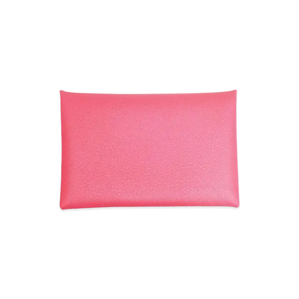 Hermes Calvi Evercolor "Rose Azale/Silver"