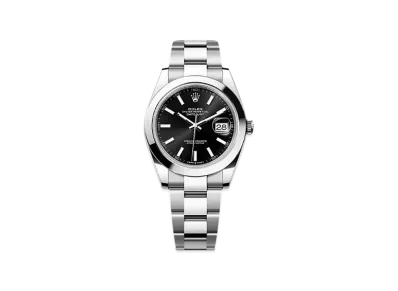 ROLEX Datejust 41 Oystersteel & Yellow Gold "Black"