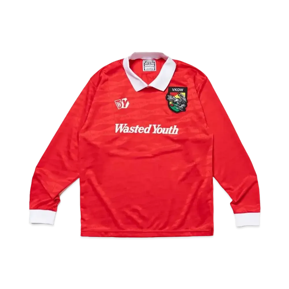 Wasted Youth Soccer Shirt "Red"