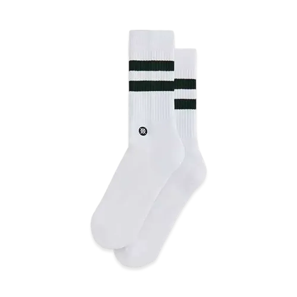 Kith Classics x Stance Crew Sock "White / Forest Green"