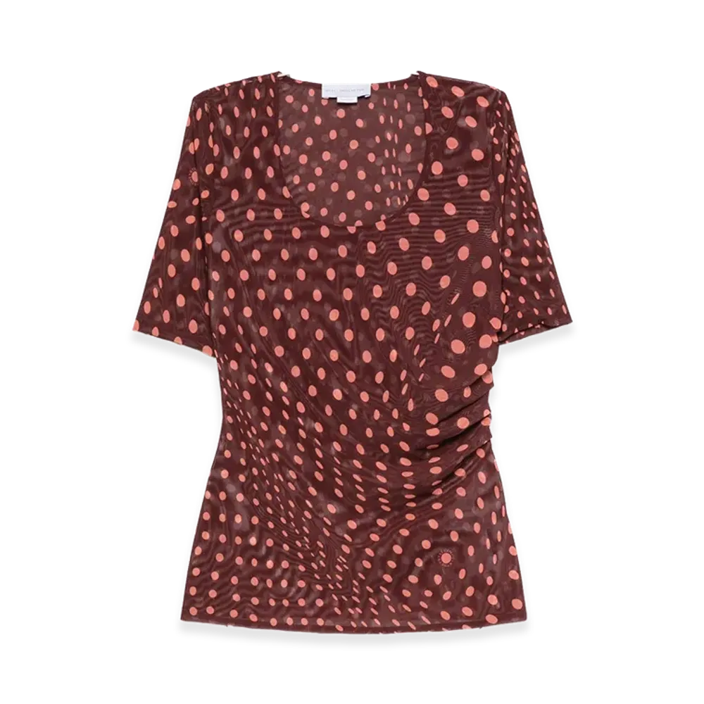 STELLA McCARTNEY Women's Top "Bordeaux"