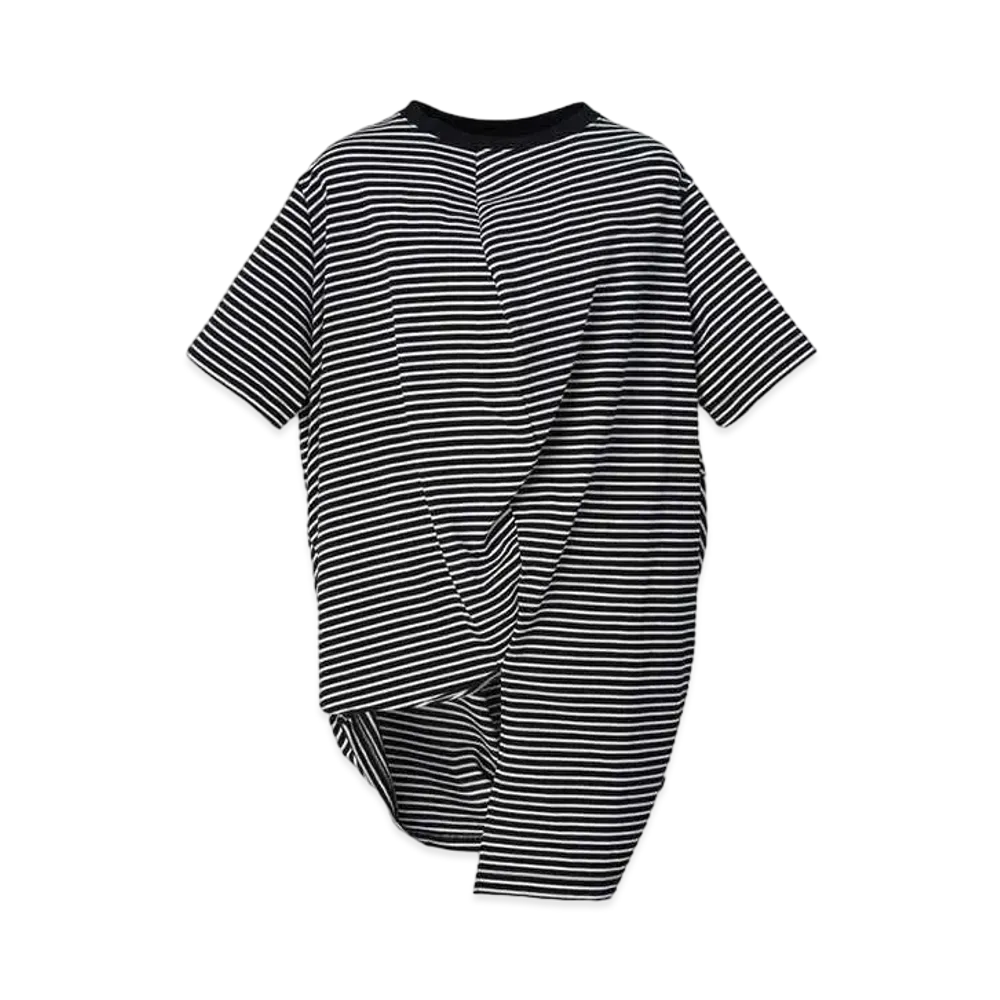ANREALAGE Ball Border Tee "Black/White"
