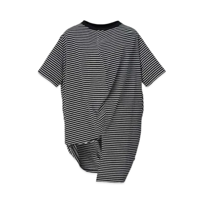 ANREALAGE Ball Border Tee "Black/White"