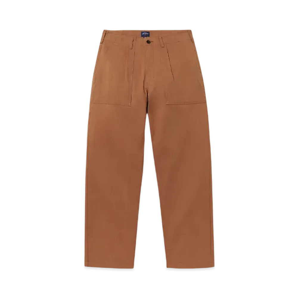 Noah Pleated Fatigue Pants "Brown"