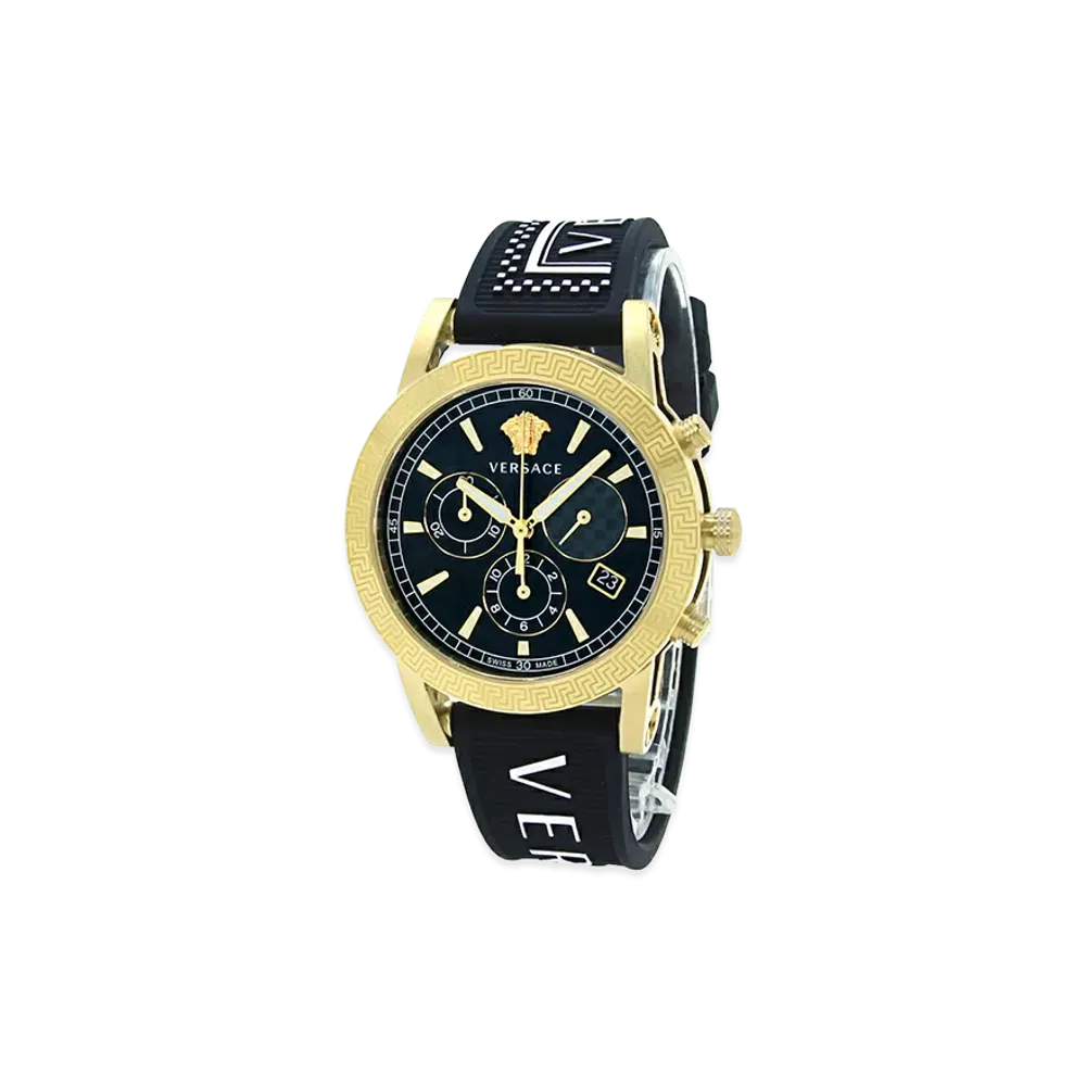 Versace Sport Tech Chrono Quartz 40mm "Gold/Black"