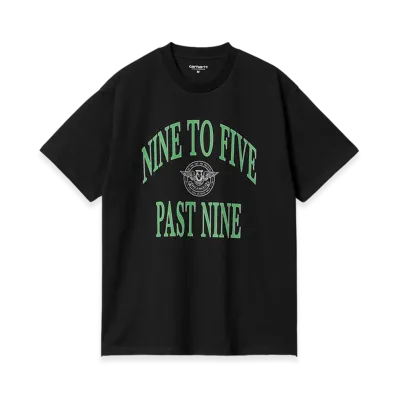 Carhartt WIP Nine To Five Past Nine T-Shirt "Black"