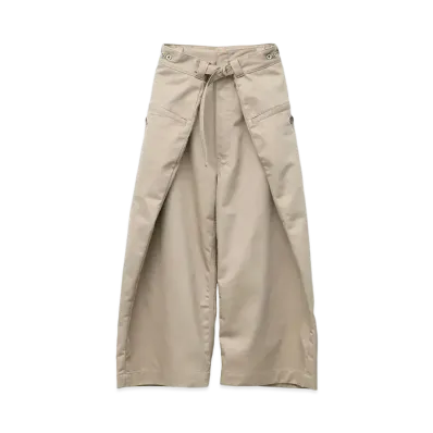 ANREALAGE Wrap Chino Pants "Beige"