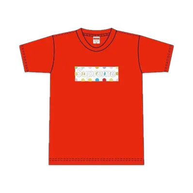 Supreme Damien Hirst Box Logo Tee "Red"