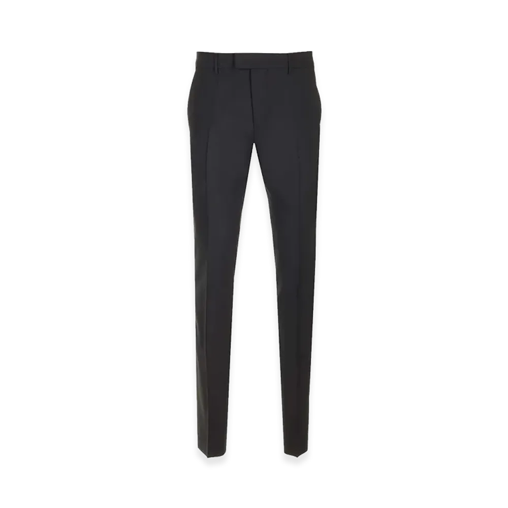 AMI PARIS Slim Fit Trousers "Black"