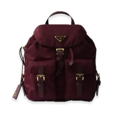 PRADA Re-Edition 1978 Re-Nylon Small Backpack "Bordeaux"