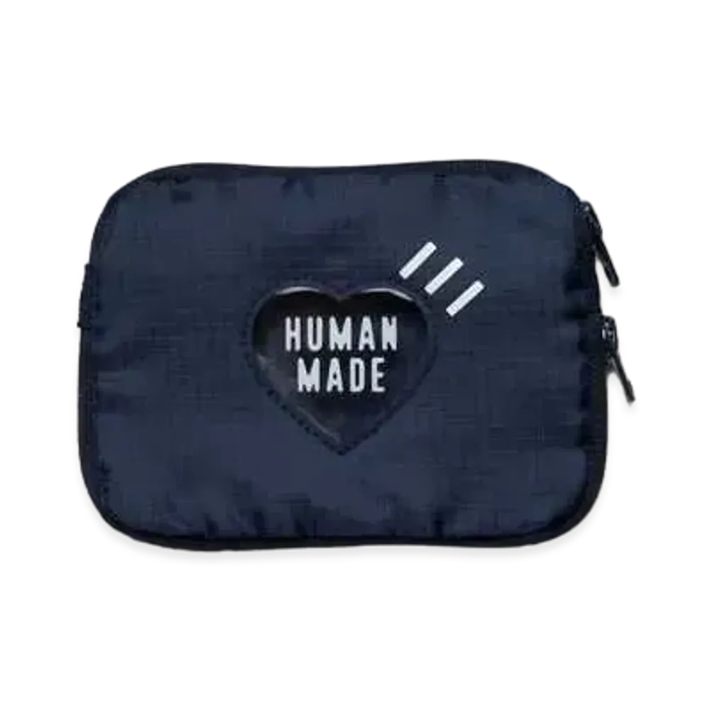 HUMAN MADE TRAVEL CASE SMALL "Navy"
