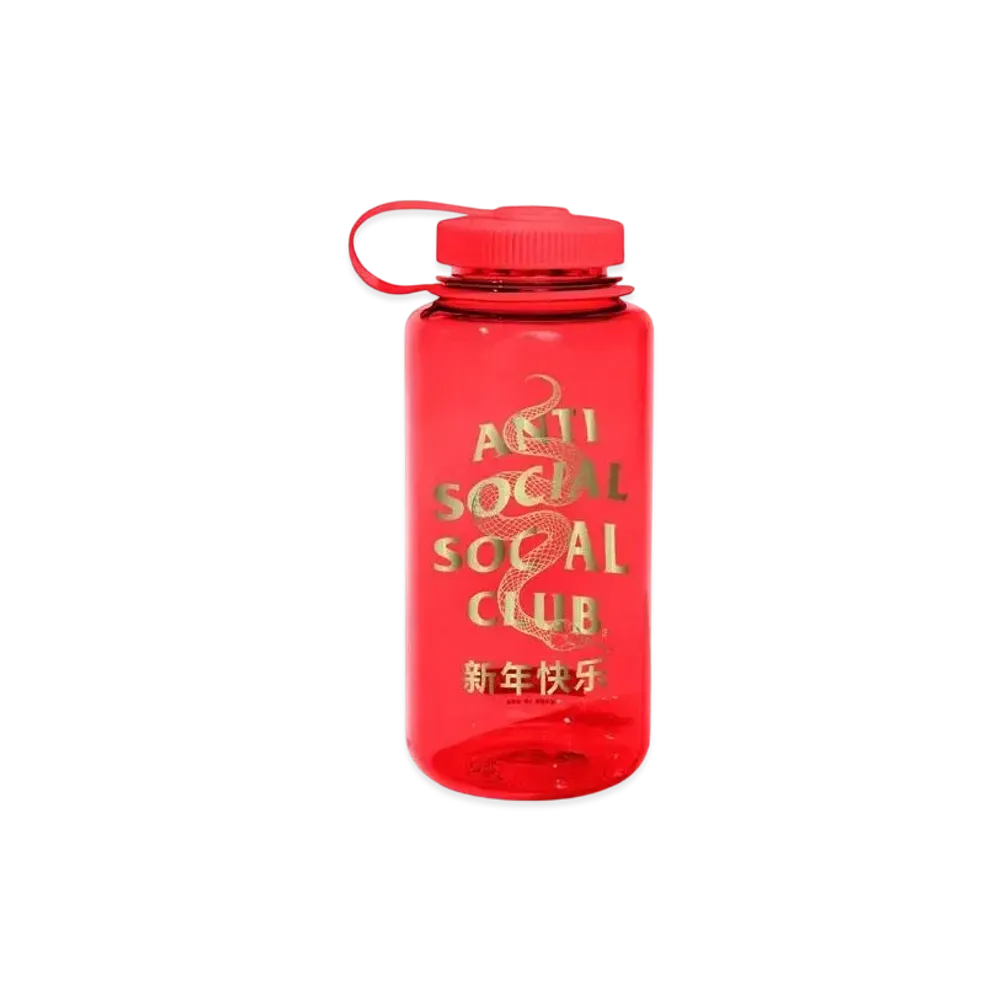 ANTI SOCIAL SOCIAL CLUB Year Of The Snake Wisdom Nalgene "Red"