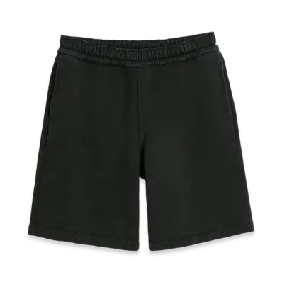 OUR LEGACY Plage Shorts "Pigment Black Hefty Fleece"
