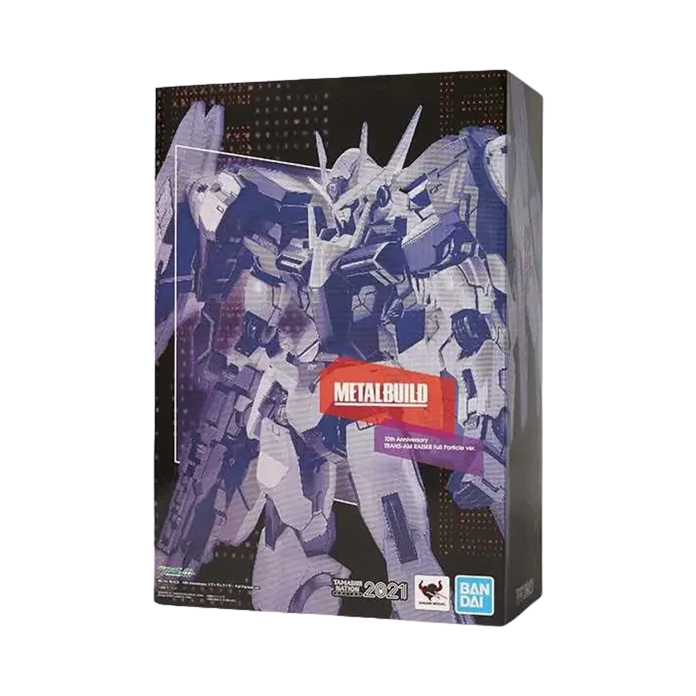 BANDAI "METAL BUILD" -Mobile Suit Gundam 00- 10th Anniversary TRANSAM RISER Full Particle ver.