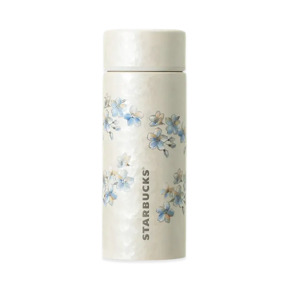 STARBUCKS SAKURA 2026 Stainless Steel Bottle 355ml "Shell White"