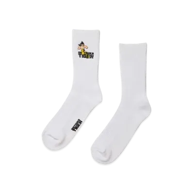 Onitsuka Tiger x Astroboy Middle Socks "White"