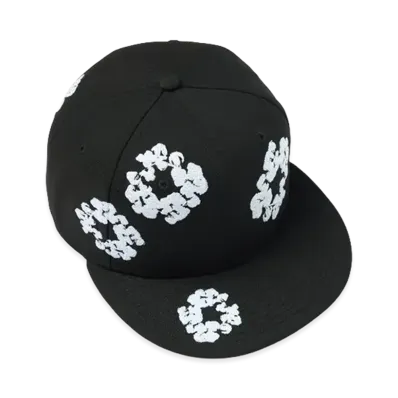 DENIM TEARS Cotton Wreath New Era 59Fifty Fitted Cap "Black"