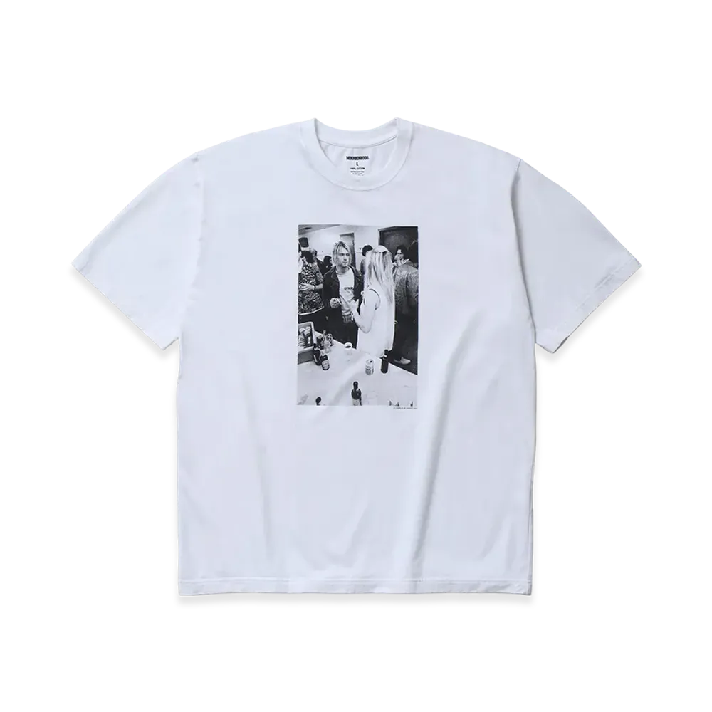 NEIGHBORHOOD x Charles Peterson Tee SS-2 "White"