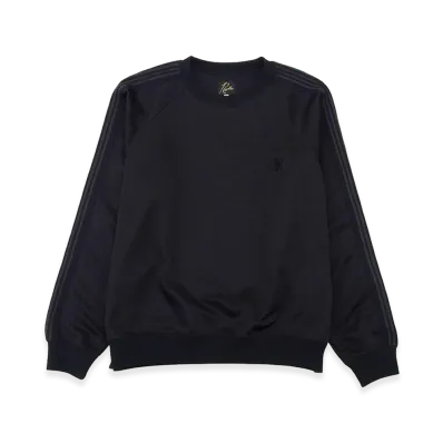 NEEDLES x STUDIOUS Track Crew Neck Shirt Sweat "Black"