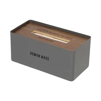 HUMAN MADE Tissue Box "Gray"