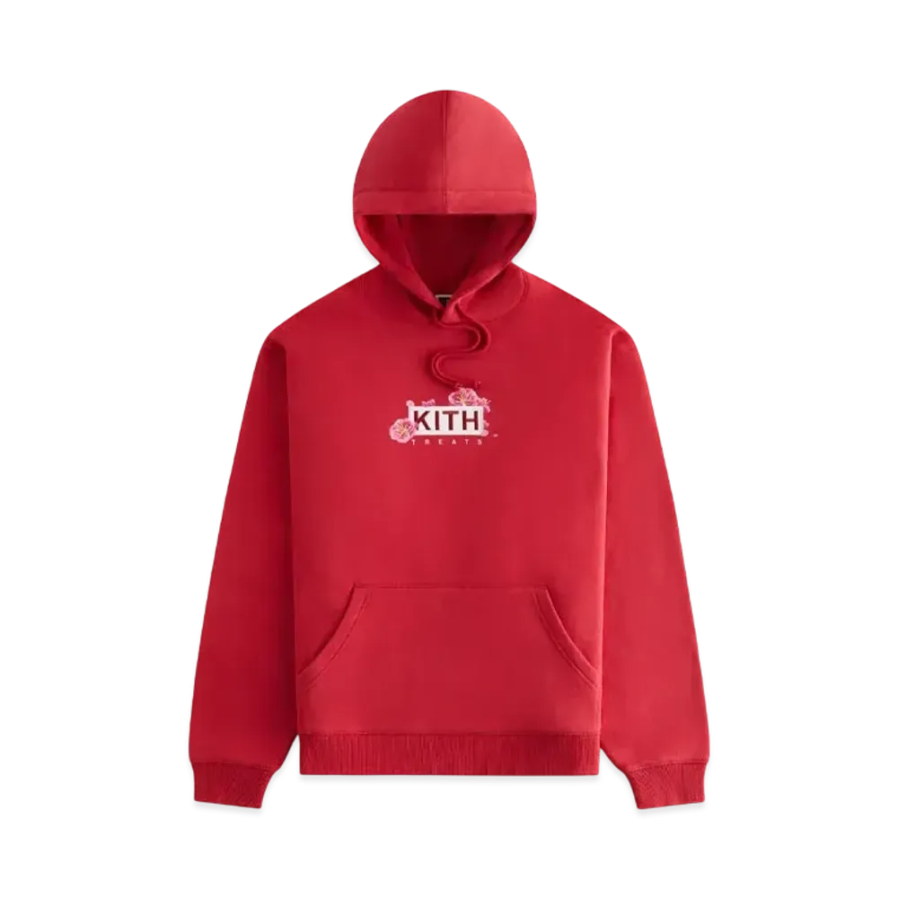 Kith Treats Lunar New Year 2025 Box Logo Hoodie "Red"