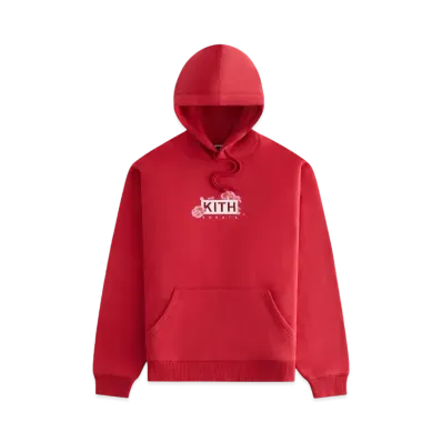 Kith Treats Lunar New Year 2025 Box Logo Hoodie "Red"
