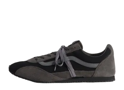 Vans Premium Super LowPro Trainer "Black/Dark Grey"
