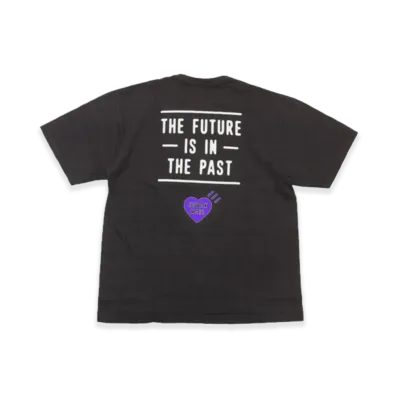 HUMAN MADE Stores Exclusive Heart Pocket T-Shirt Fukuoka "Black/Purple" HM29CS056