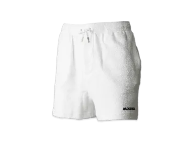 DSQUARED2 Pile Half Pants "White"