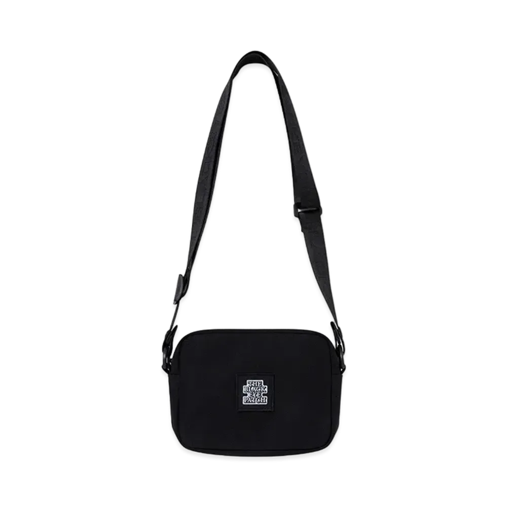 BlackEyePatch Jacquard Strap Shoulder Bag "Black"
