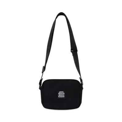 BlackEyePatch Jacquard Strap Shoulder Bag "Black"