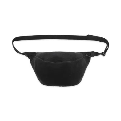 COMOLI Silk Nap Waist Bag "Black"