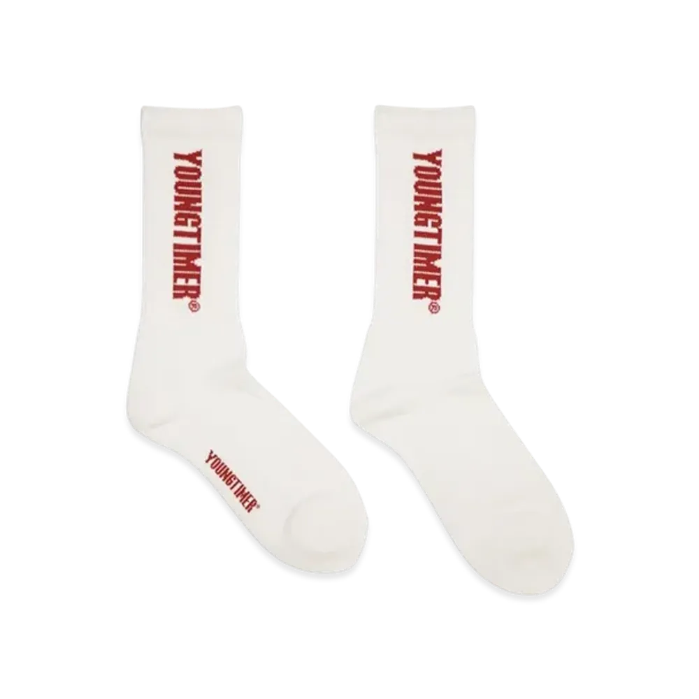 SAPEur Youngtimer Crew Socks "White"