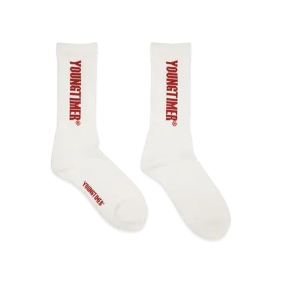 SAPEur Youngtimer Crew Socks "White"