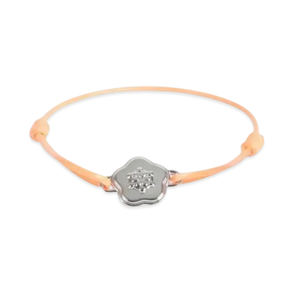 KENZO 'CREST' Friendship Bracelet "Medium Orange"
