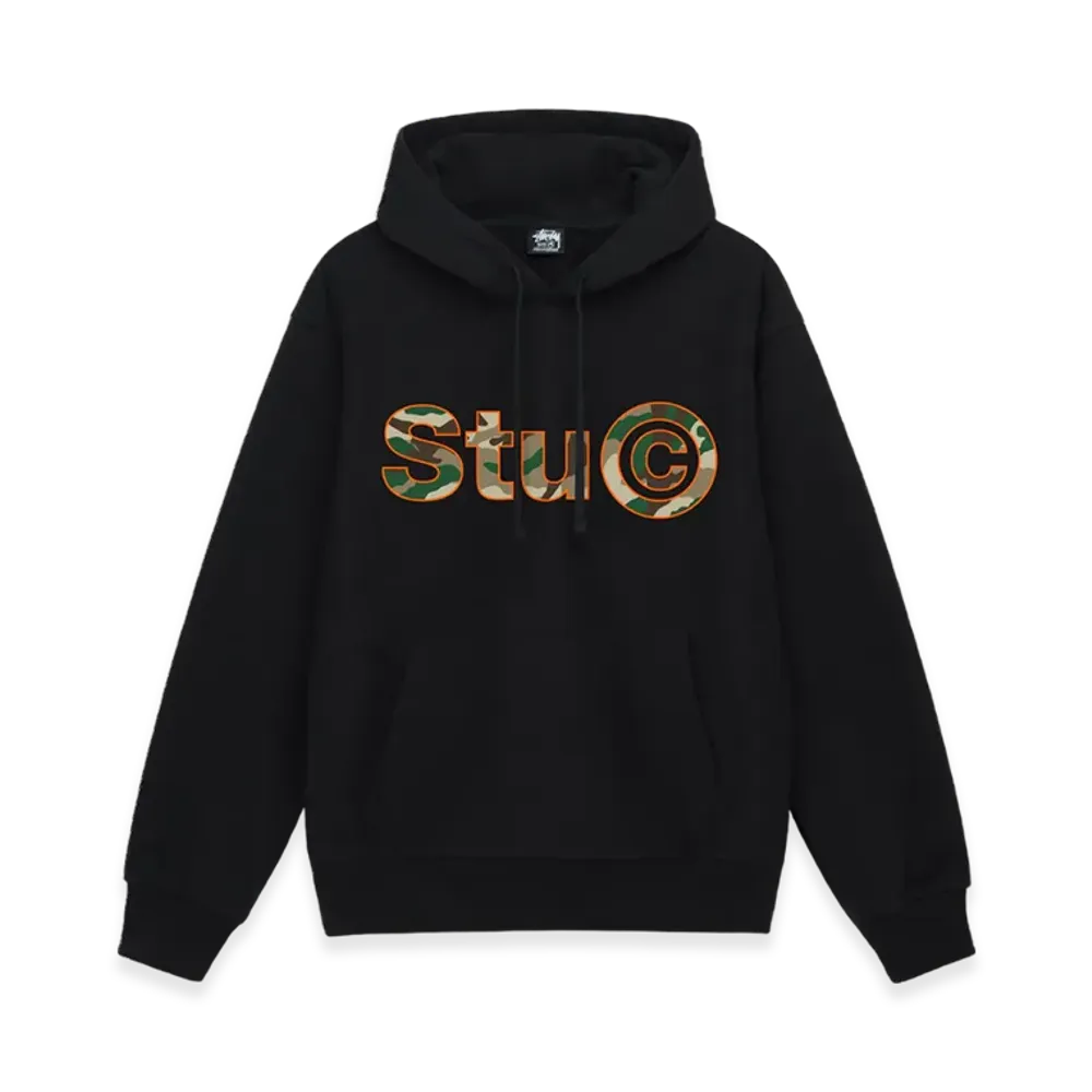 Stussy Stu C. Hoodie "Black"