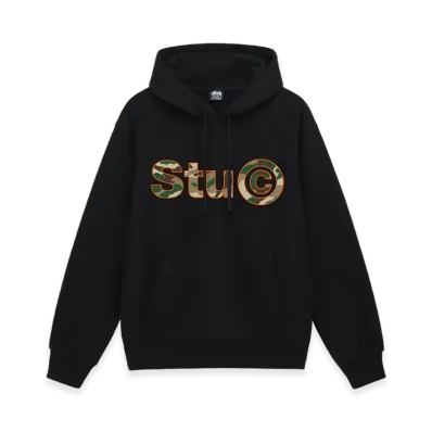 Stussy Stu C. Hoodie "Black"