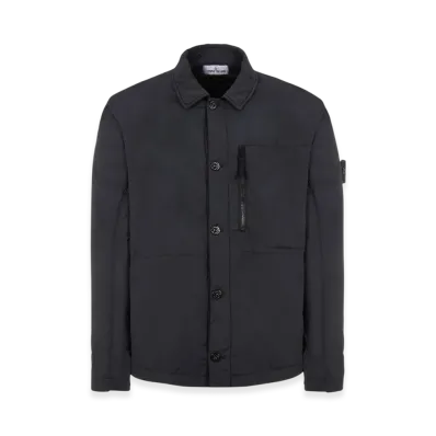 Stone Island 41431 Skin Touch Nylon-TC Garment Dyed Jacket - 22SS "Black"