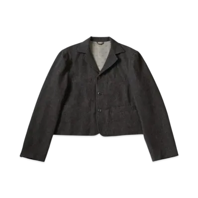 KAPITAL Twill Aging Wool Bubba Sawyer Jacket "Charcoal"