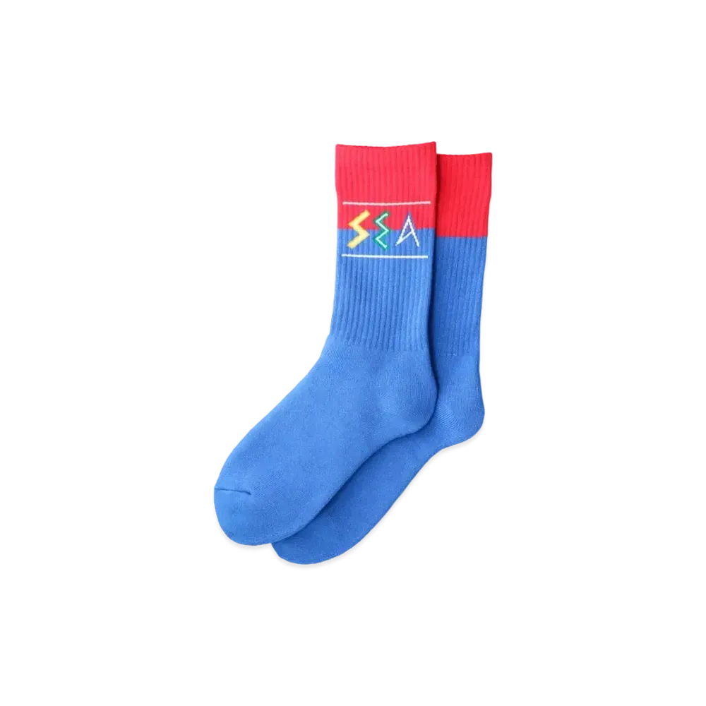 WIND AND SEA WDS (ZULU-TONGUE) SOX "Blue Red"