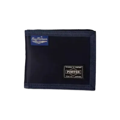 PORTER x BUZZ RICKSON'S Heavy Nylon Wallet "Navy"