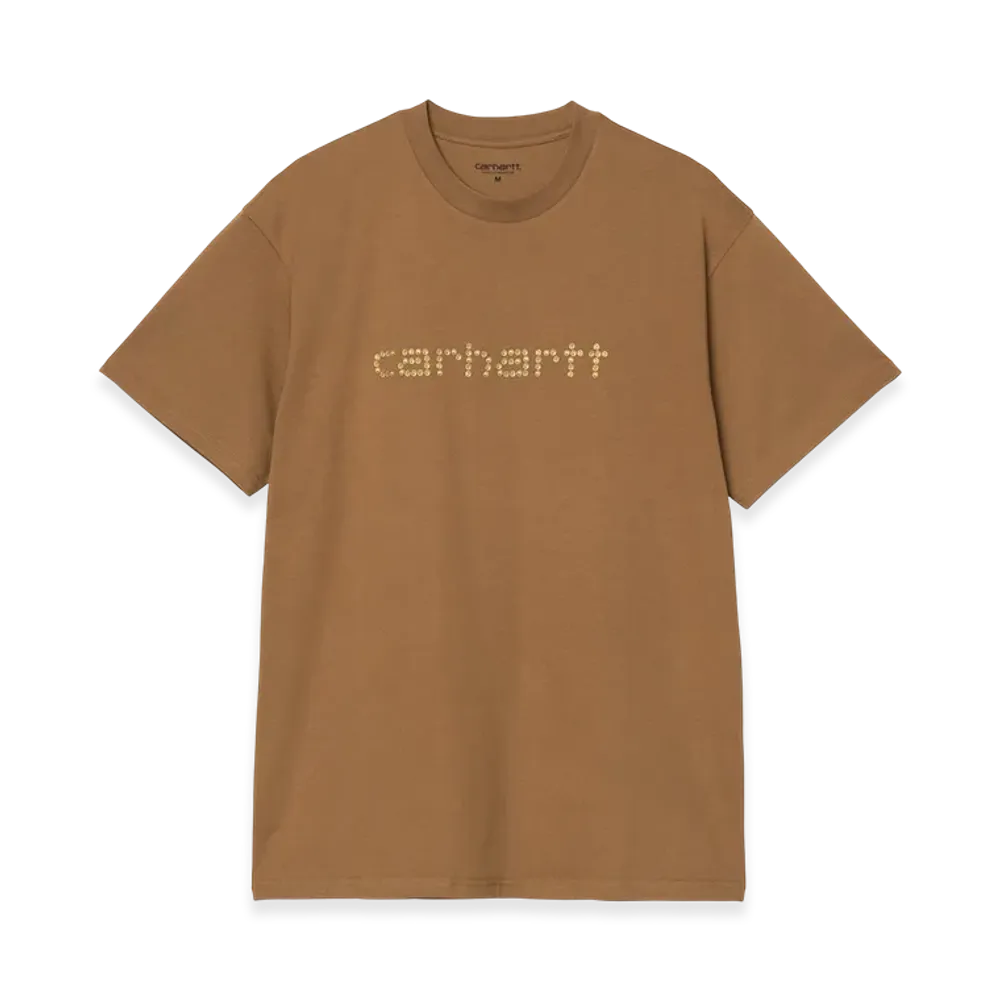 Carhartt WIP S/S Rivet Script T-Shirt "Hamilton Brown"