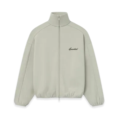 FEAR OF GOD ESSENTIALS Modern Track Jacket With Piping "Abbey Stone/ Abbey Stone"