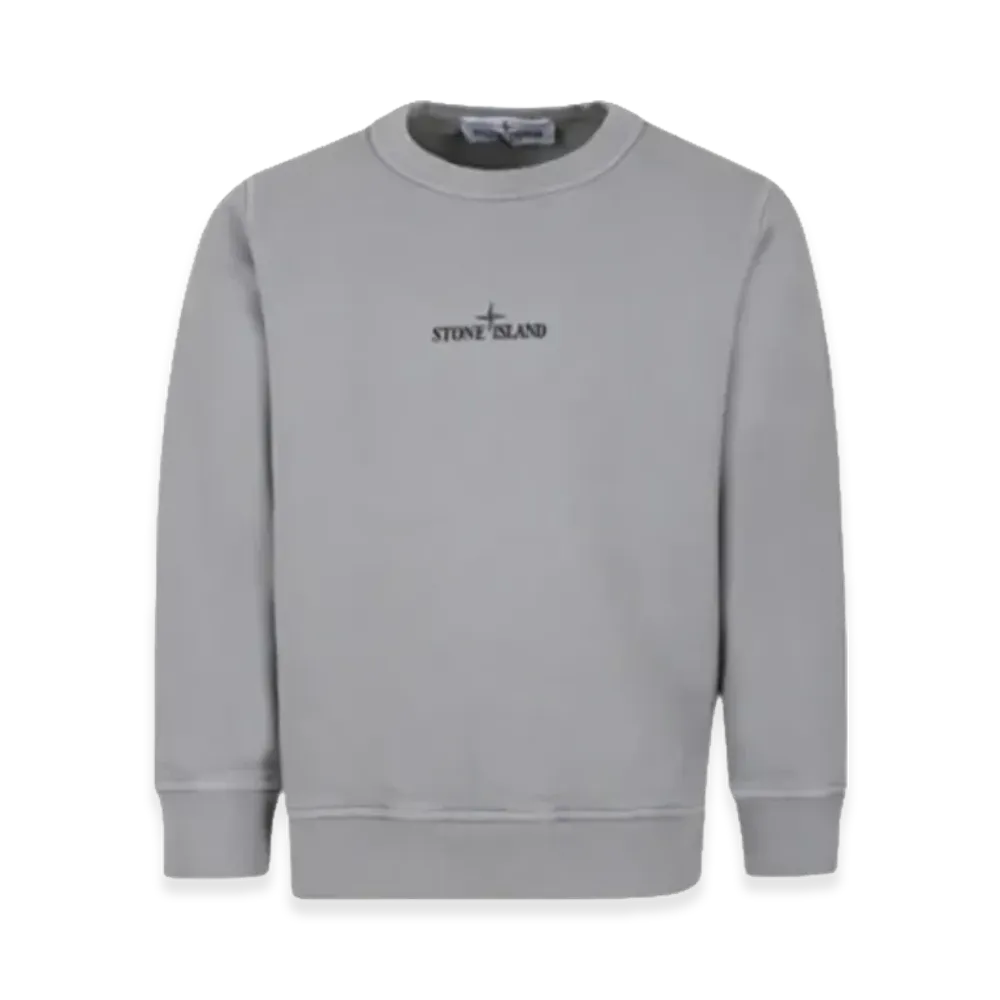 Stone Island Kids Sweaters "Grey"