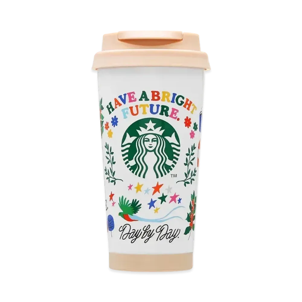 STARBUCKS Recycled Stainless Steel Togo Logo Tumbler 473ml "White"