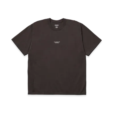 NEIGHBORHOOD NH . TEE SS-12 "Brown"