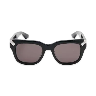 Alexander McQUEEN Punk Rivet Square Sunglasses "Black/Smoke"