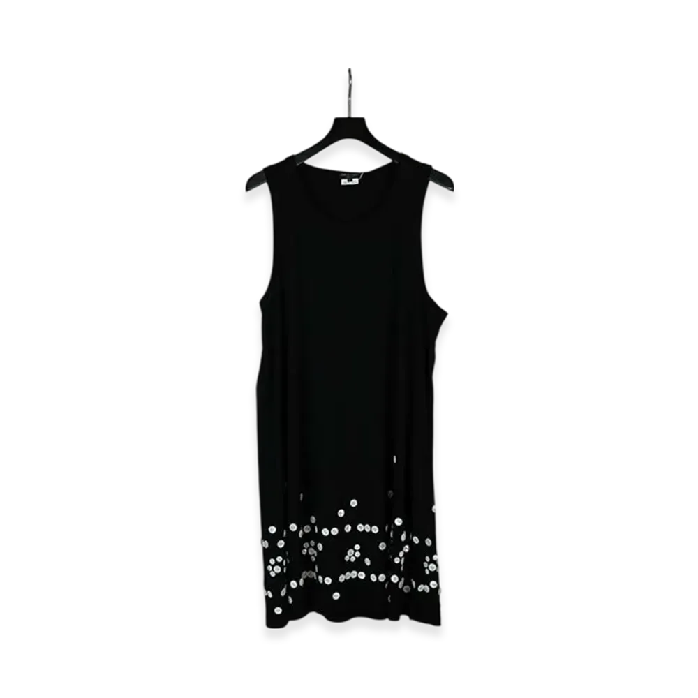 COMME des GARCONS HOMME PLUS Button Long Tank Top "Black"